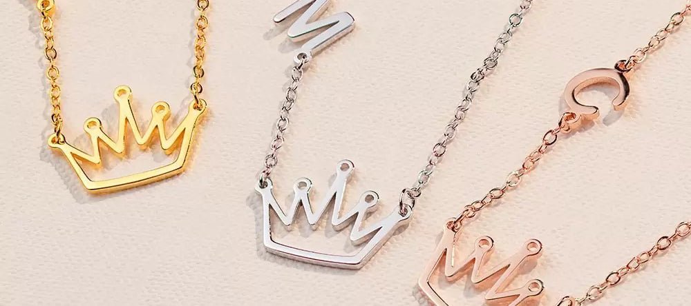 Claim Your Crown: Introducing the Custom Crown Necklace - United Bracelets