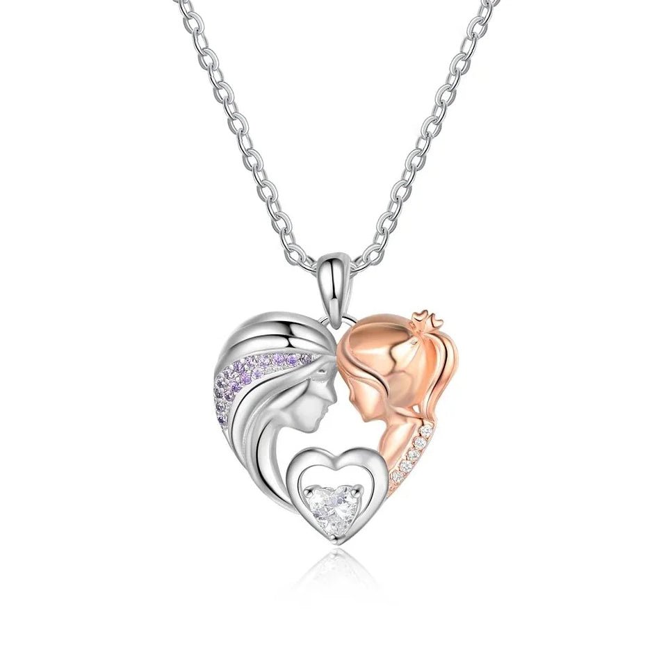 Two Tone Mother & Daughter Necklace - United Bracelets