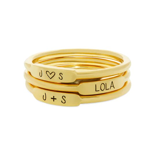 Personalised Rings For Her: Unique Jewellery - United Bracelets