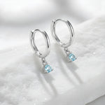 Birthstone Drop Huggies - United Bracelets