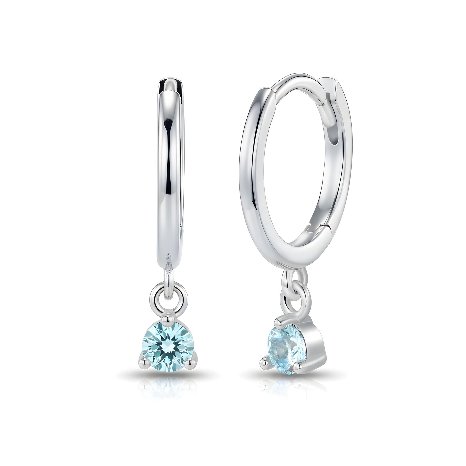 Birthstone Drop Huggies - United Bracelets