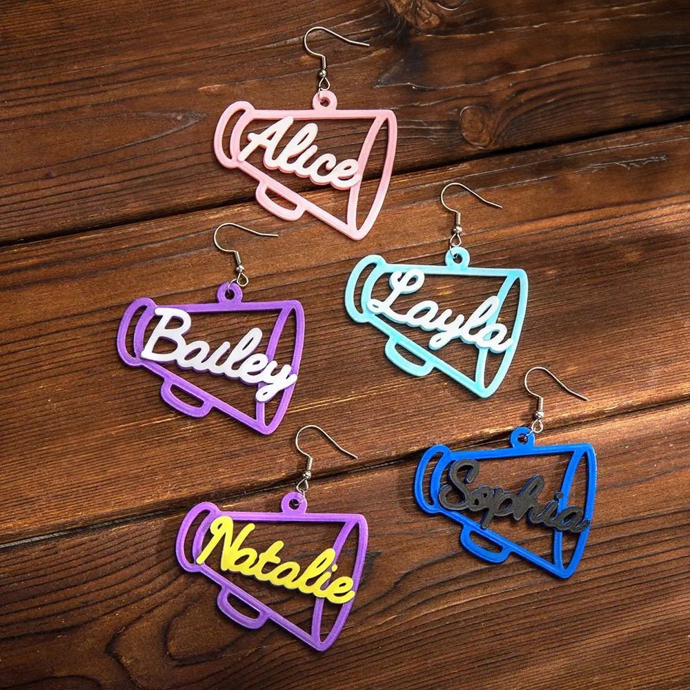 Cheerleader Megaphone Earrings - United Bracelets