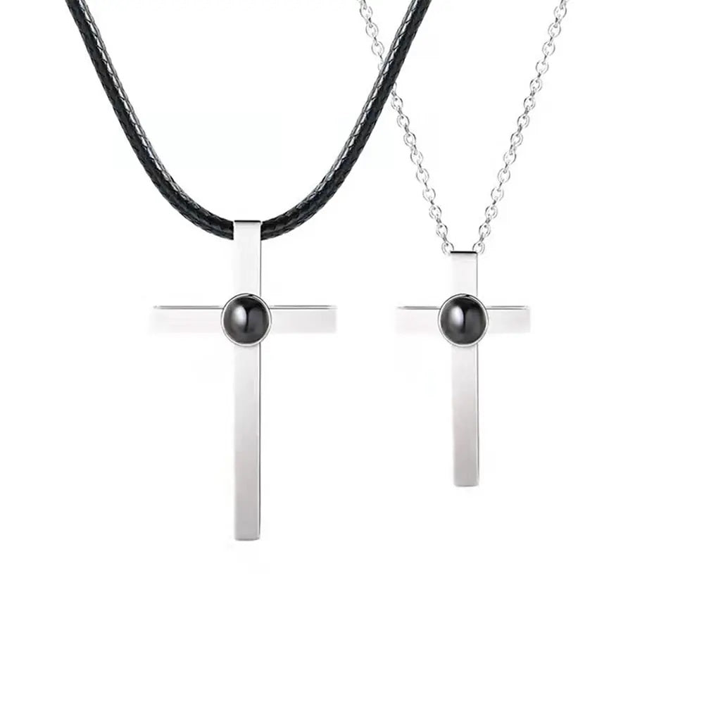 Cross Projection Necklace Set - United Bracelets