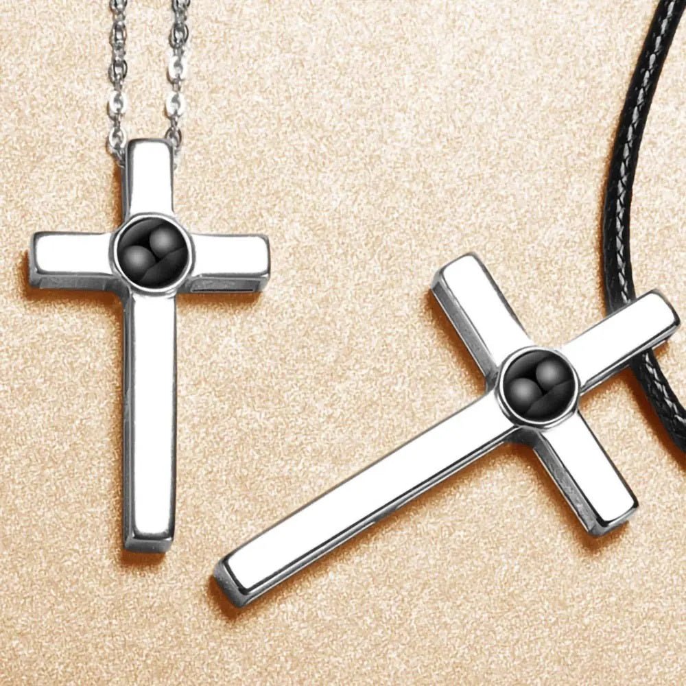 Cross Projection Necklace Set - United Bracelets