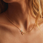 Elegant Birthstone Name Necklace - United Bracelets