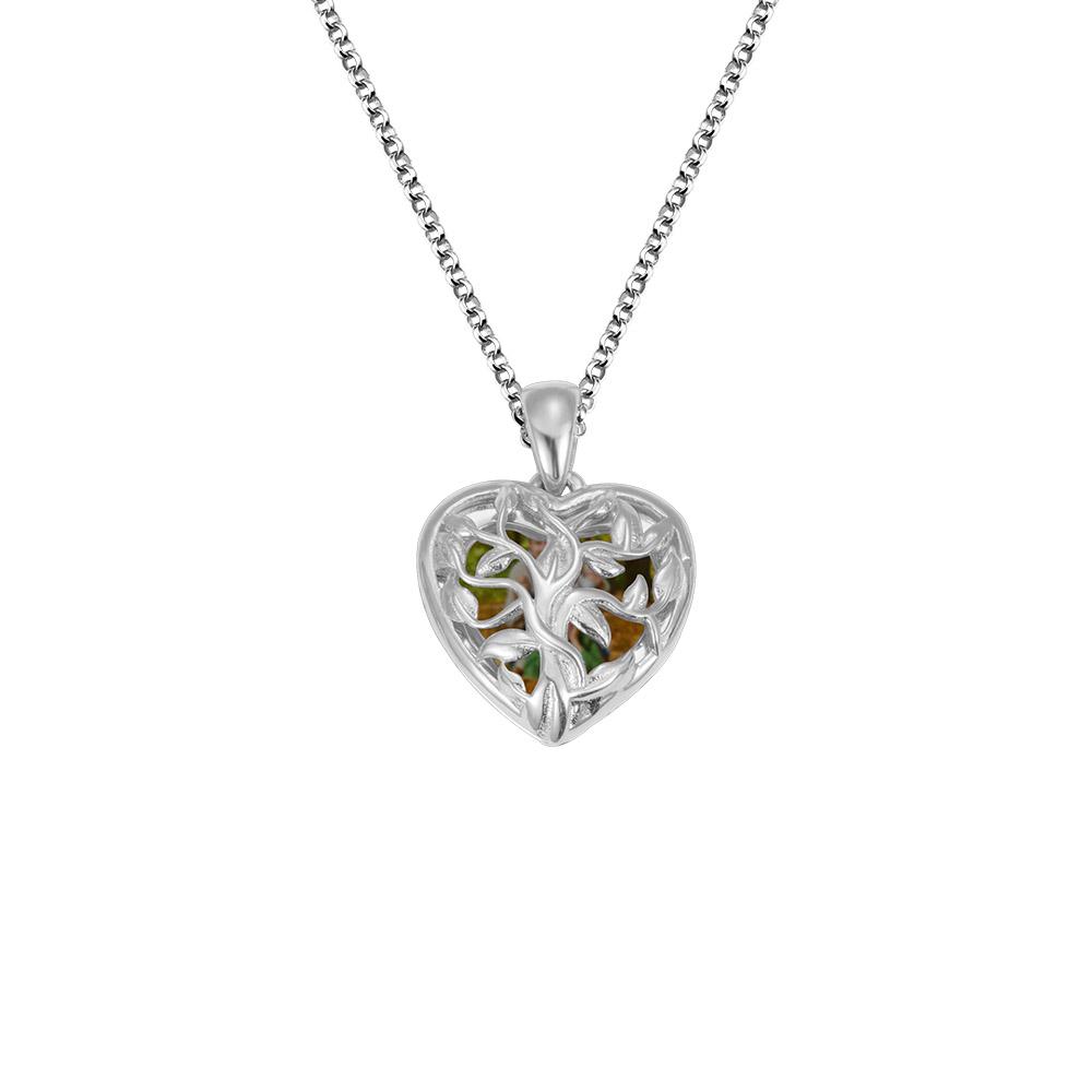 Family Tree Heart Photo Locket - United Bracelets