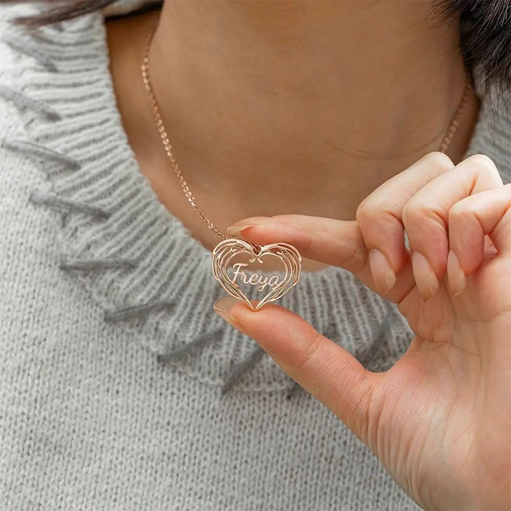 Guardian Angel Name Necklace - United Bracelets