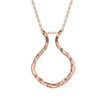 Hammered Ring Holder Necklace - United Bracelets