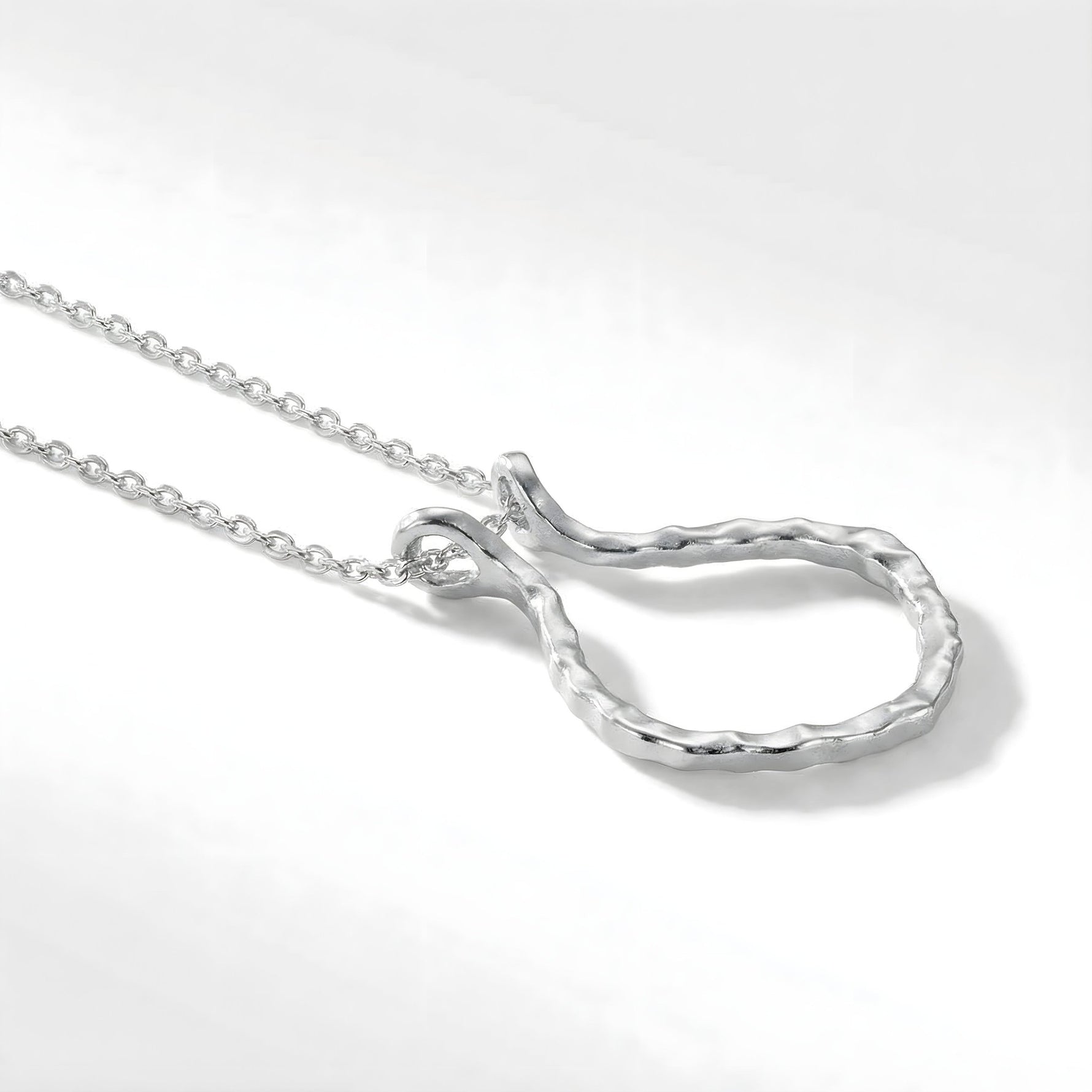 Hammered Ring Holder Necklace - United Bracelets