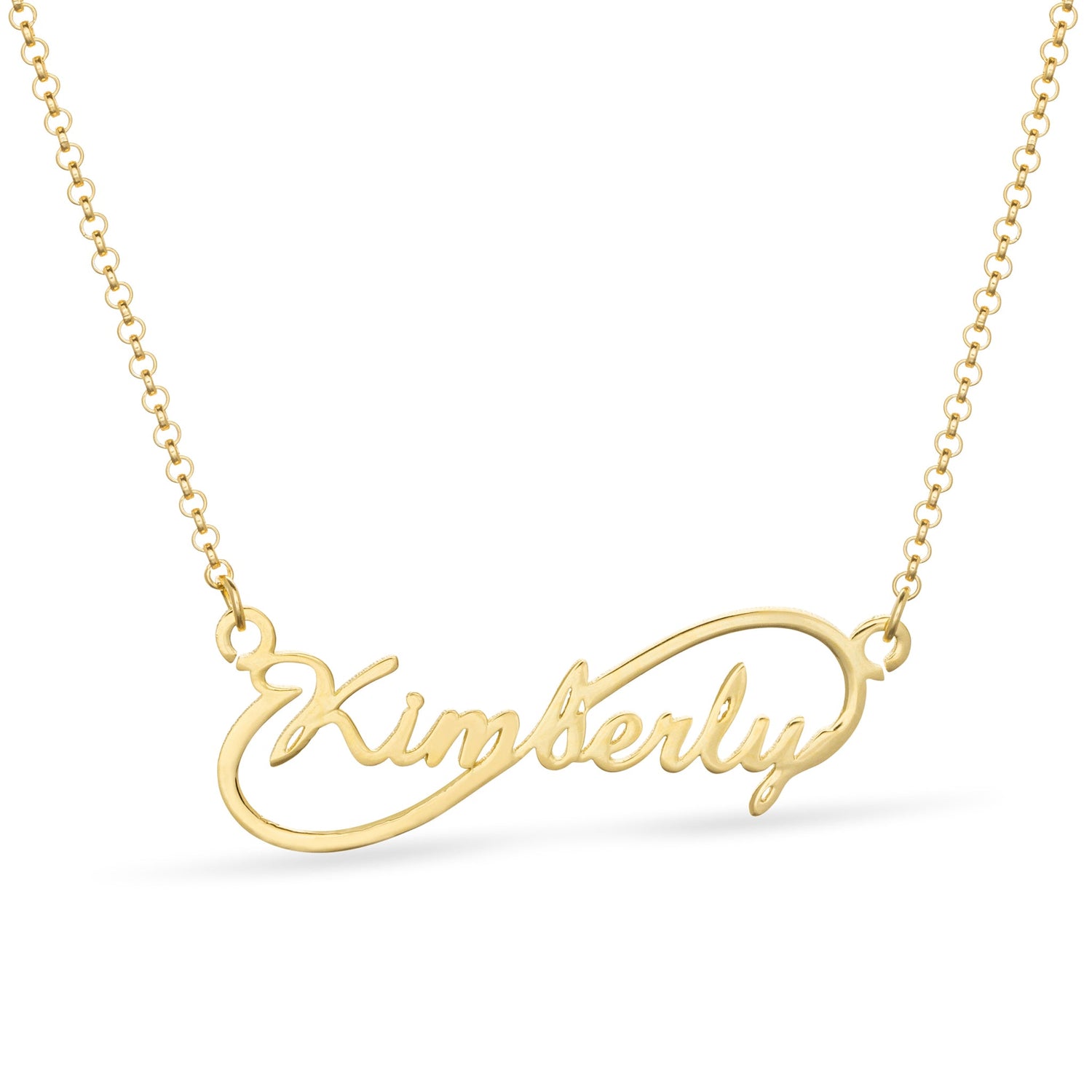 Infinity Style Name Necklace - United Bracelets