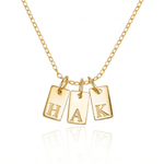 Initial Tag Necklace - United Bracelets