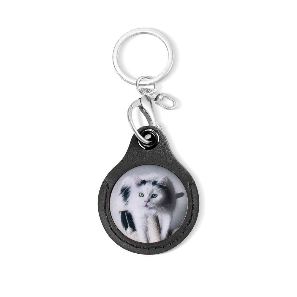 Leather Pet Photo Keychain - United Bracelets