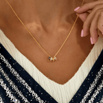 Marquise Birthstone Pendant Necklace - United Bracelets