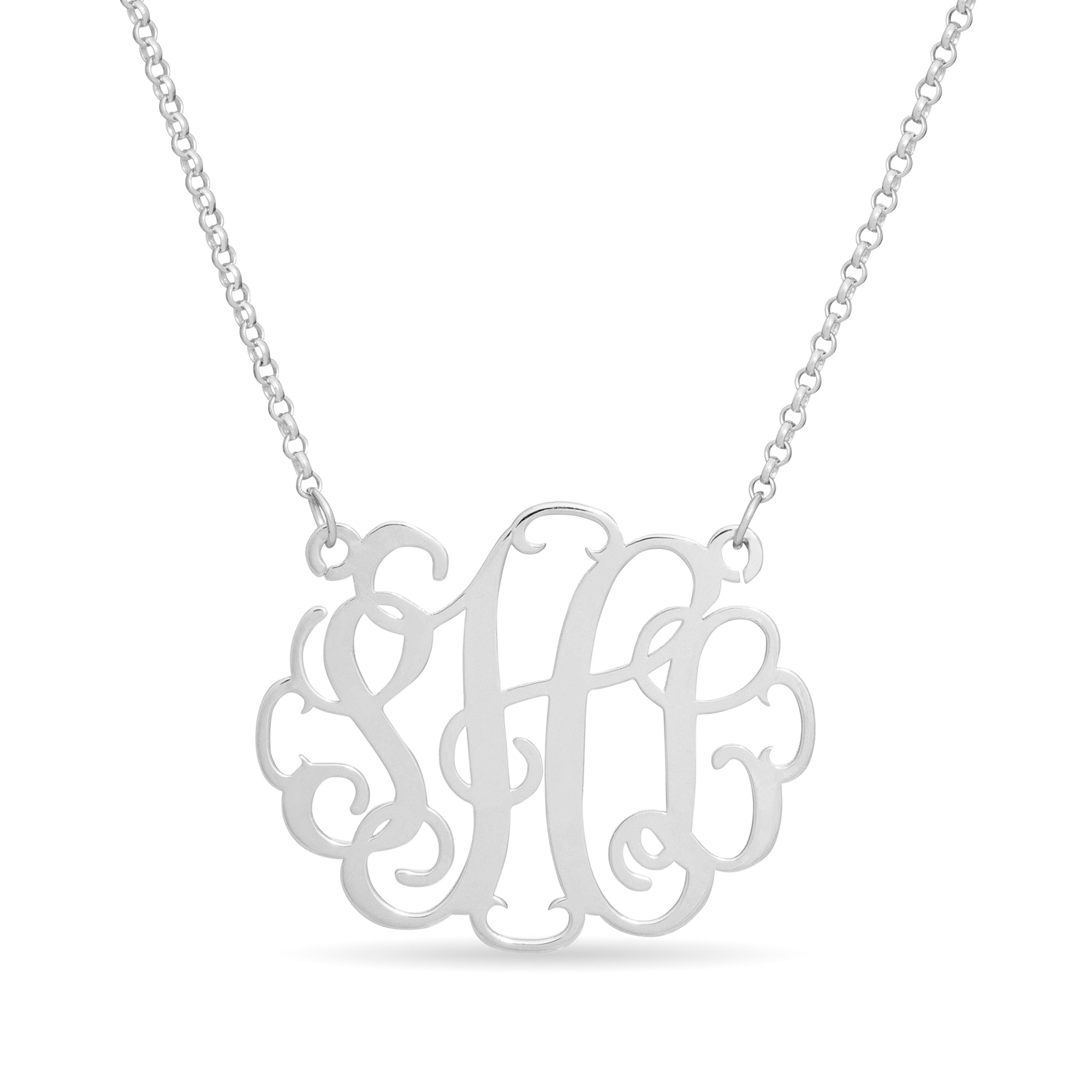 Monogram Name Necklace - United Bracelets