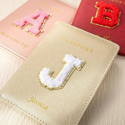 Passport Holder with Custom Initial - United Bracelets