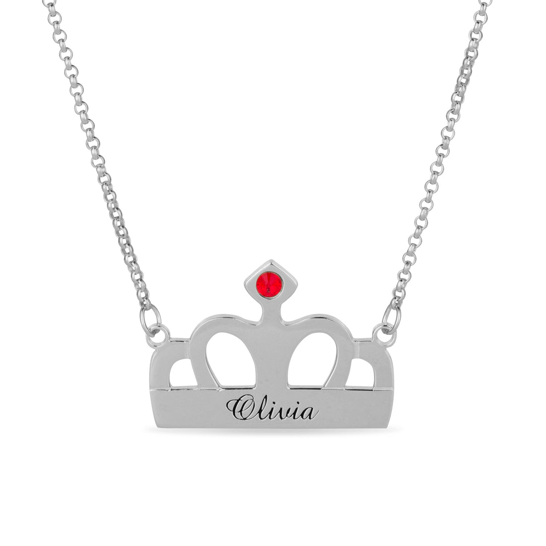 Personalised Crown Necklace - United Bracelets