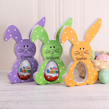 Personalised Easter Bunny Egg Holder - United Bracelets