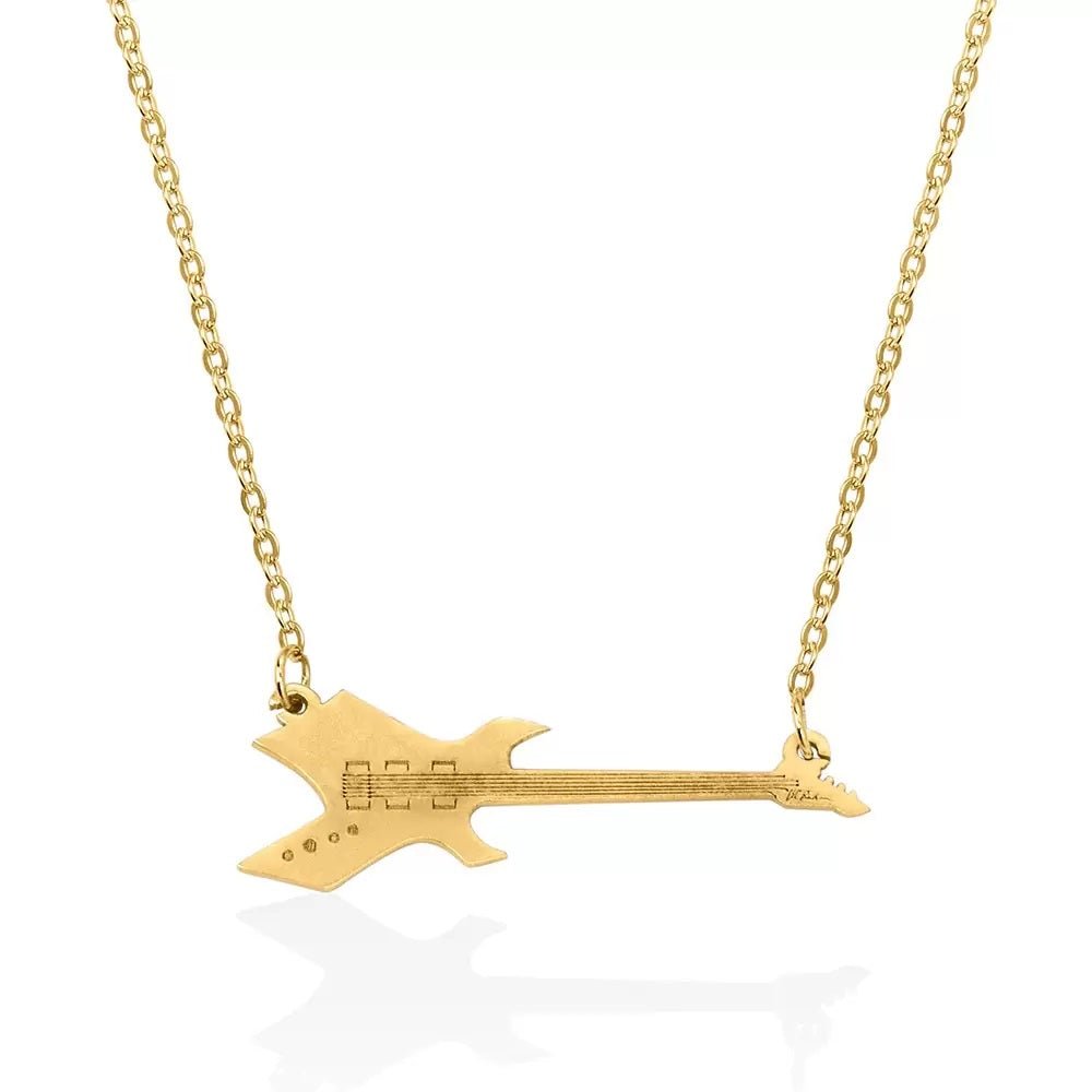 Personalised Electric Guitar Necklace - United Bracelets