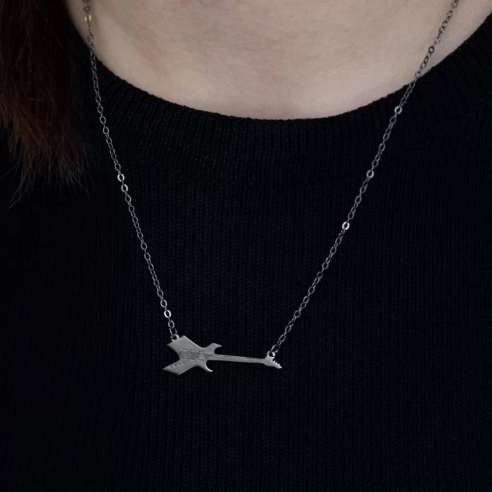 Personalised Electric Guitar Necklace - United Bracelets