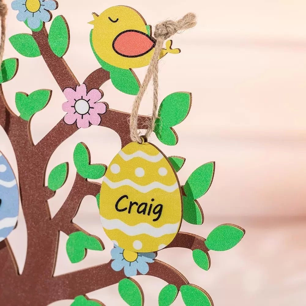 Personalised Family Easter Tree - United Bracelets