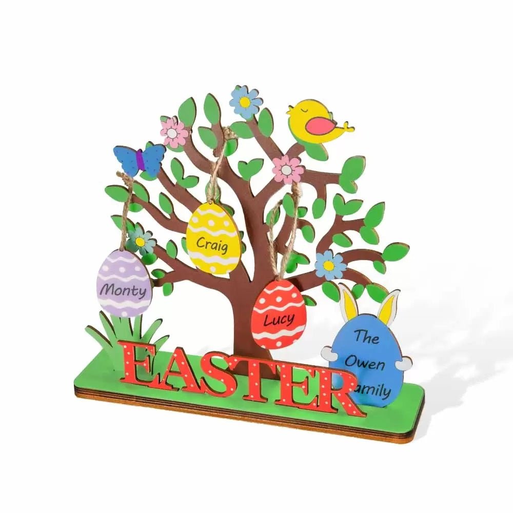 Personalised Family Easter Tree - United Bracelets