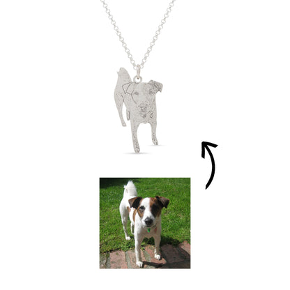 Personalised Pet Charm Necklace - United Bracelets