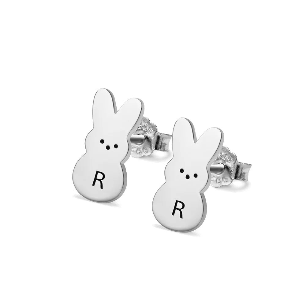 Personalised Rabbit Earrings - United Bracelets