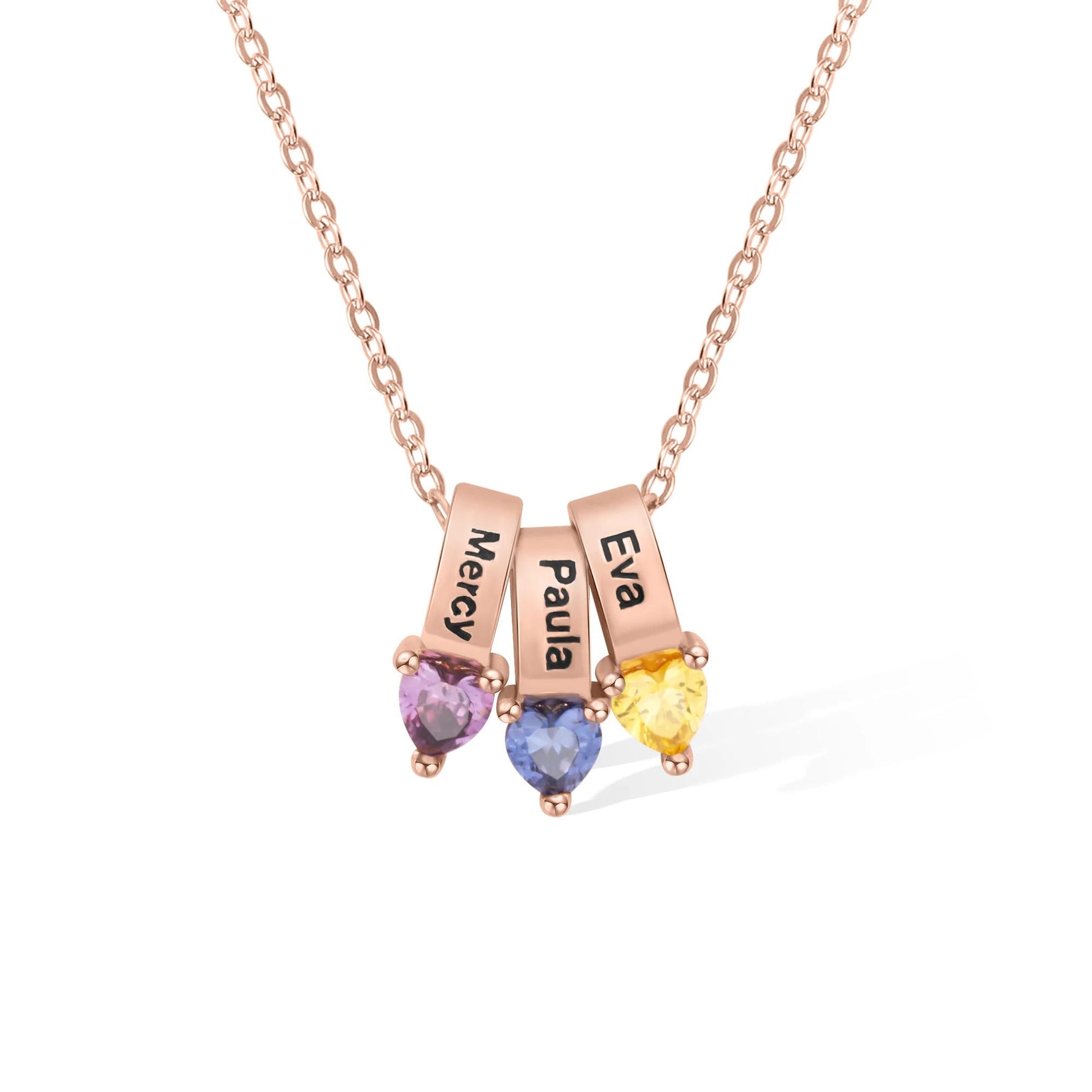 Personalised Ring Pendant Necklace - United Bracelets