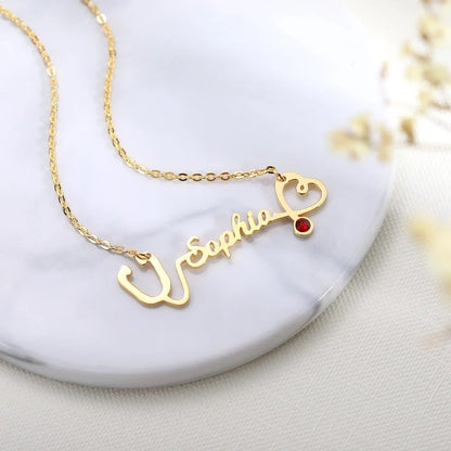 Personalised Stethoscope Name Necklace - United Bracelets