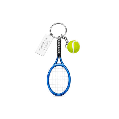 Personalised Tennis Keyring - United Bracelets