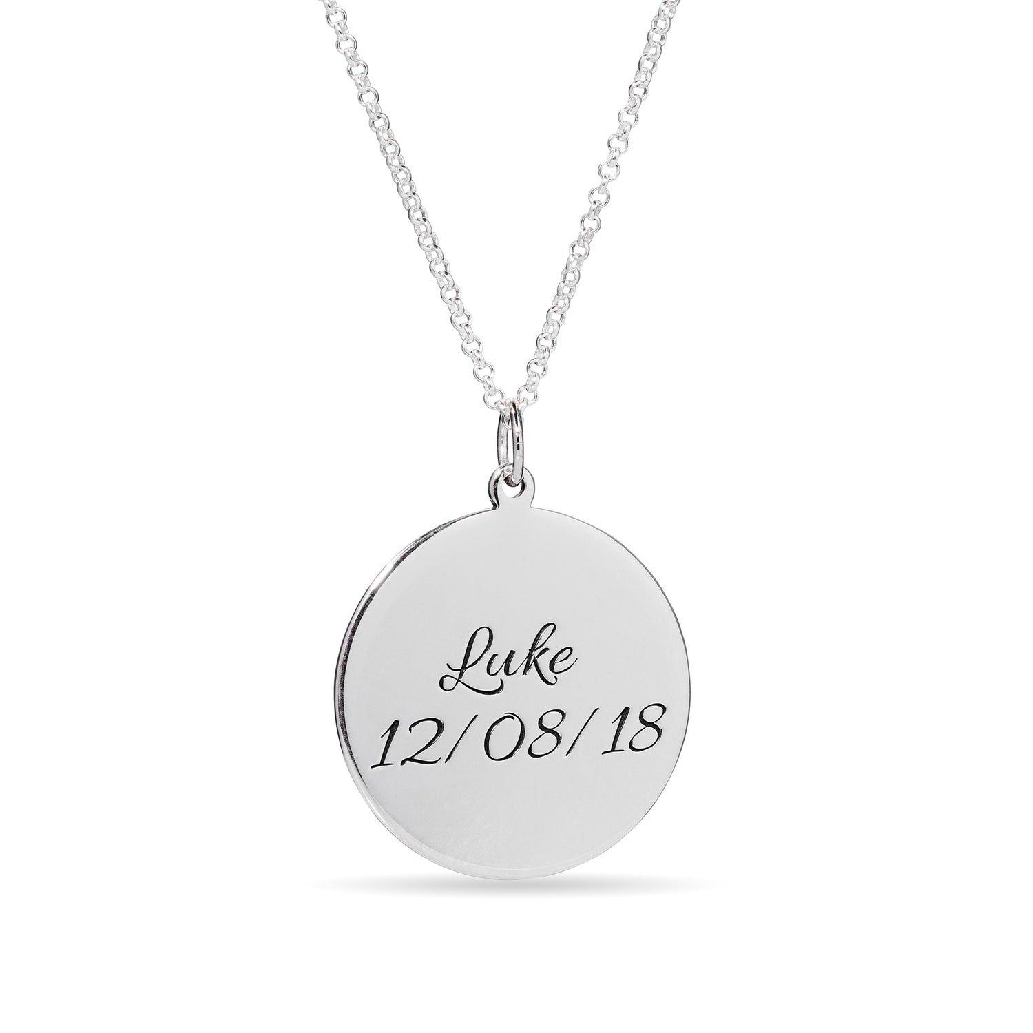 Photo Engraved Pet Disc Necklace - United Bracelets