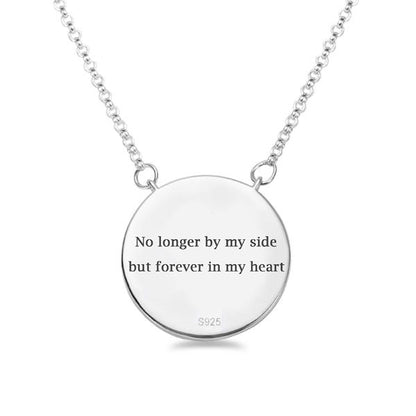 Rainbow Bridge Pet Memorial Photo Necklace - United Bracelets