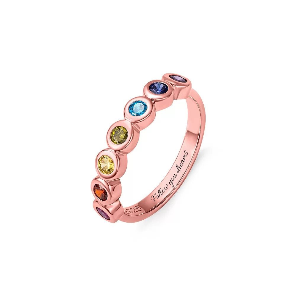 Rainbow Crystal Ring - United Bracelets