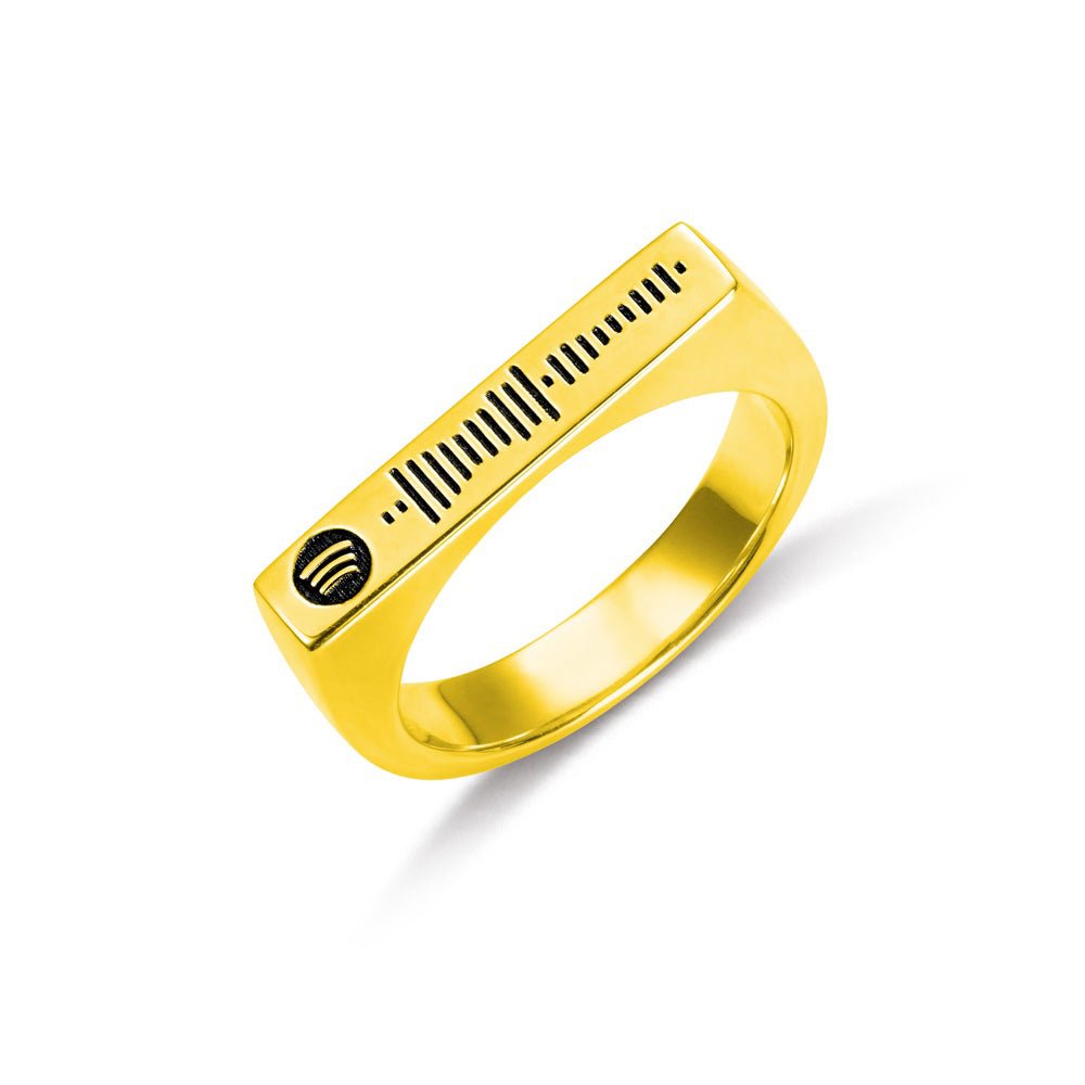 Scannable Spotify Code Ring - United Bracelets