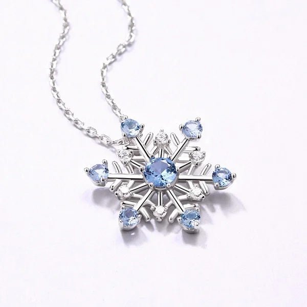 Silver Snowflake Necklace - United Bracelets