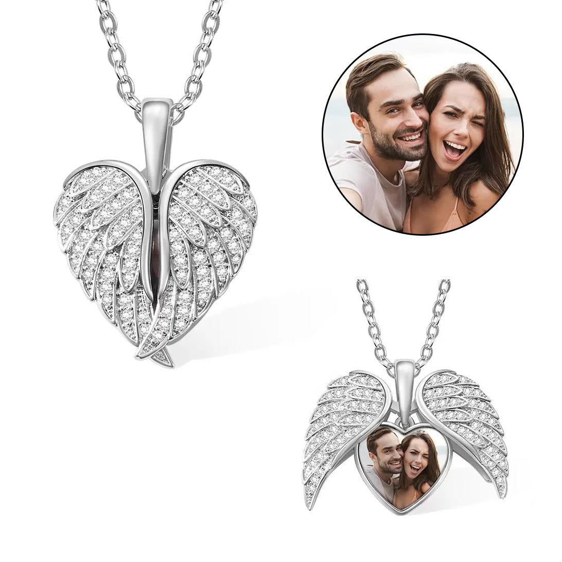 sparkling-angel-wing-locket-with-personalised-heart-shaped-photo-193039 ...