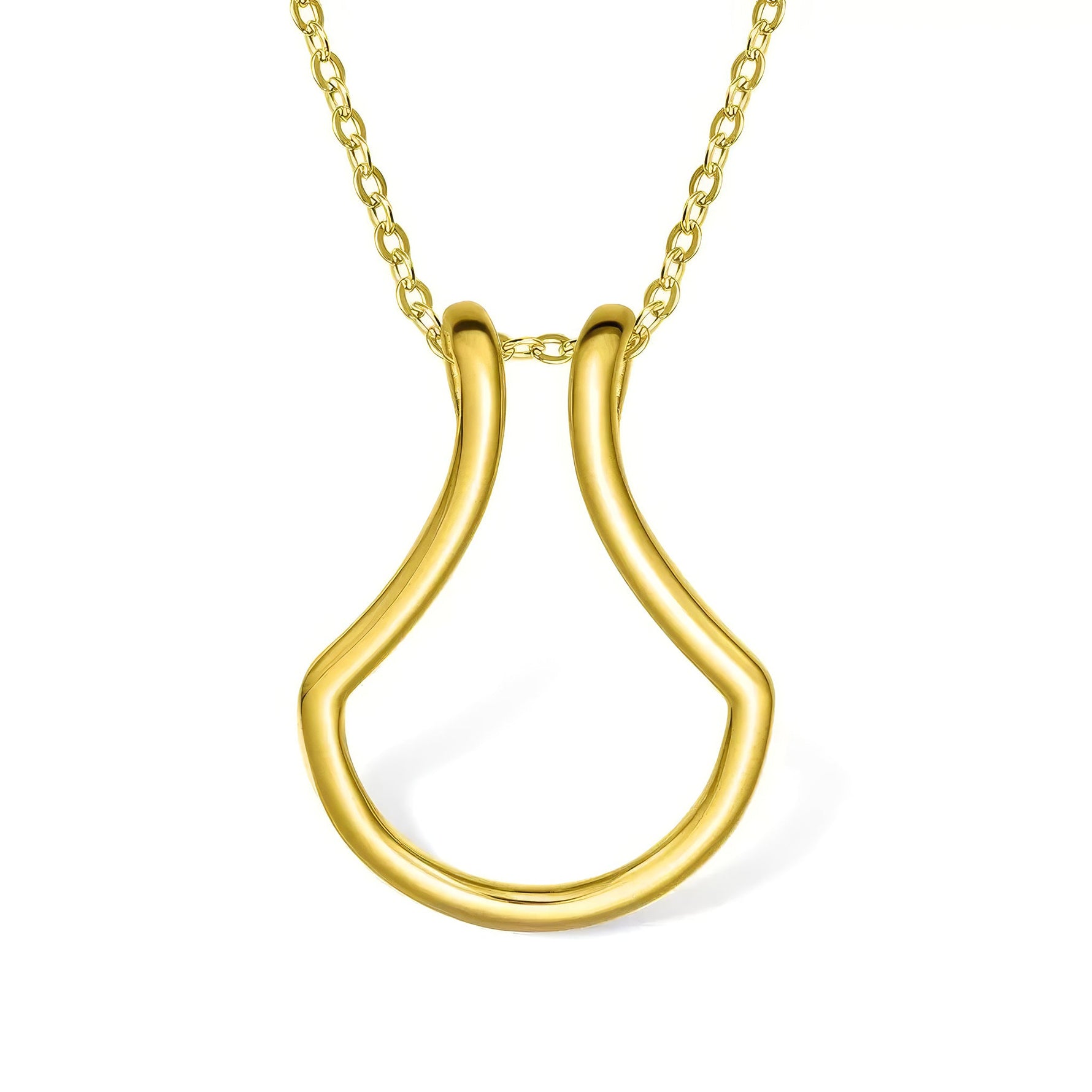 The Original Sterling Silver Ring Holder Necklace - United Bracelets