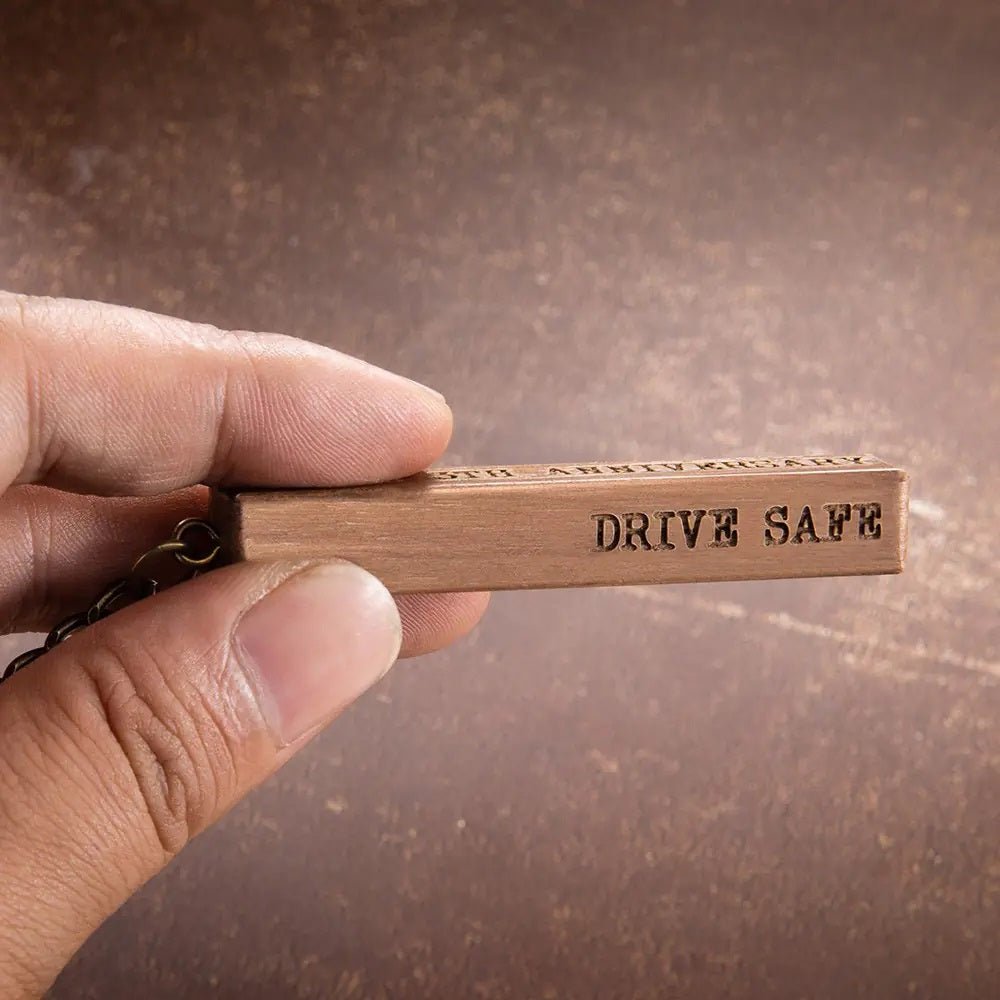 Wooden Bar Keychain - United Bracelets